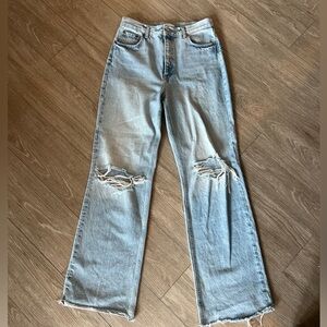 Zara Women’s Distressed Jeans